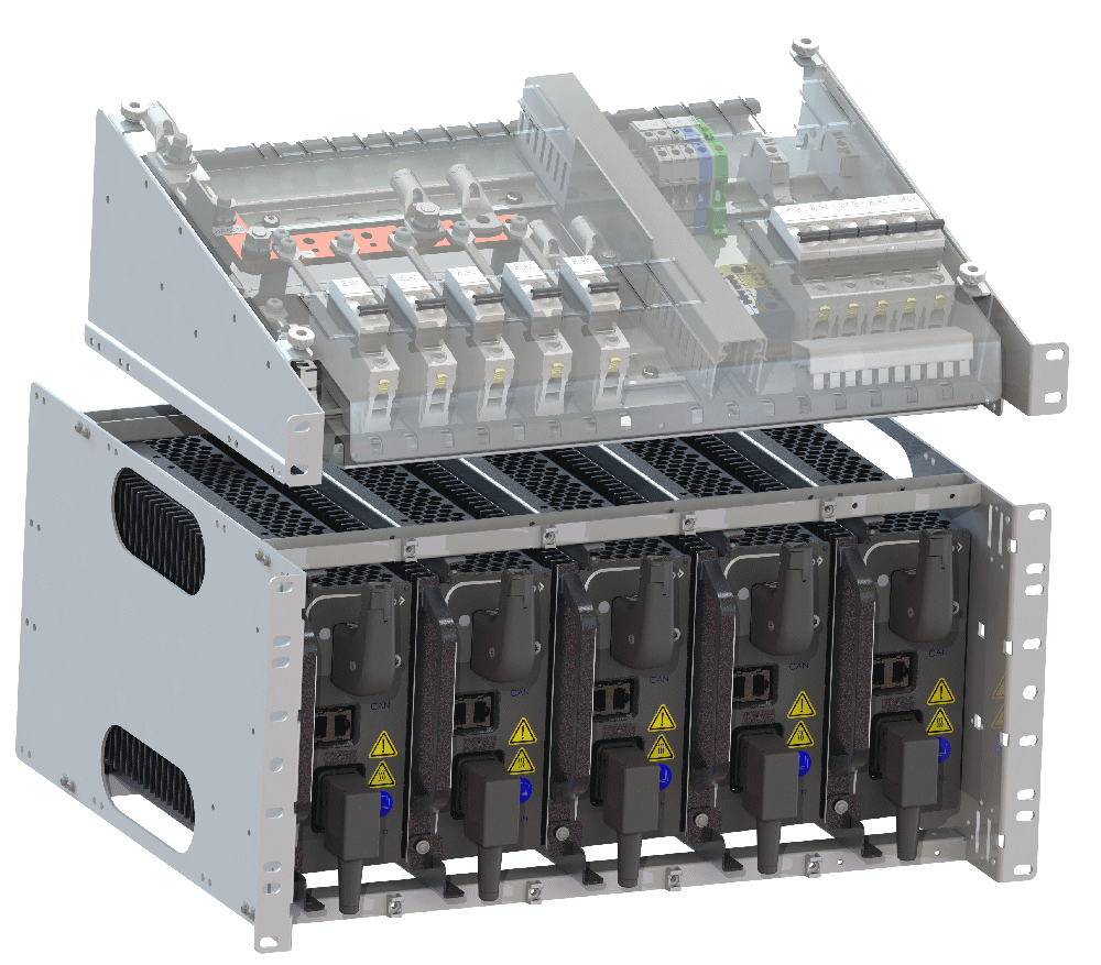 OPUS HE BULK RACK 19″ or 23″ 5U+3U